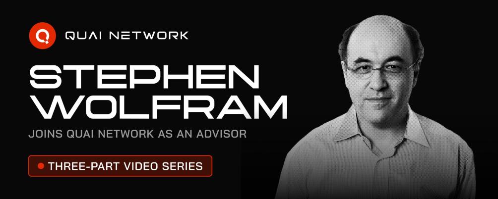 Stephen Wolfram Joins Quai Network as Advisor